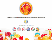 Tablet Screenshot of candypeople.com